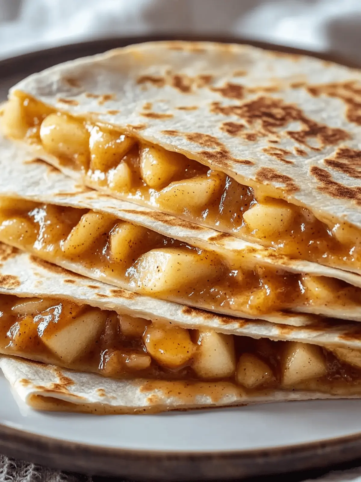 Delicious Apple Cinnamon Breakfast Quesadillas to Wow Mornings 4 Apple Cinnamon Breakfast Quesadillas