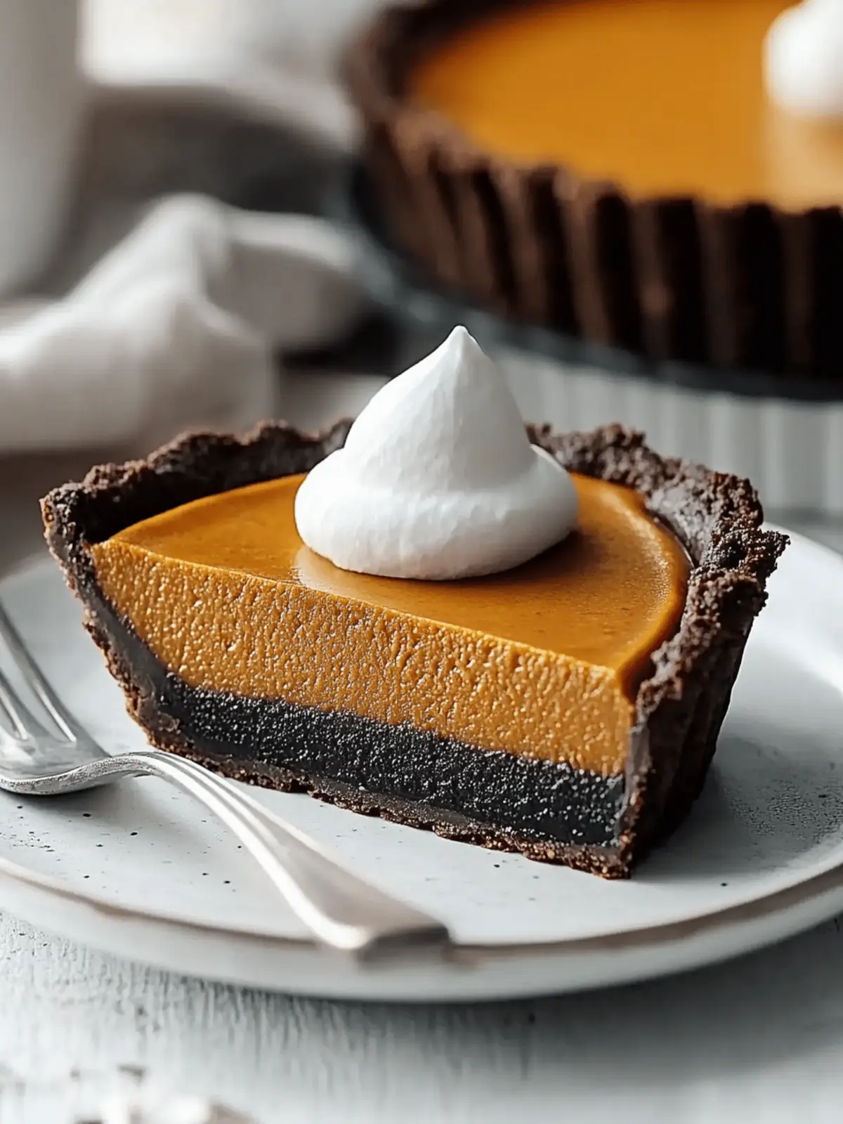 Indulge in Dark Chocolate Pumpkin Tart Bliss This Fall 5 Dark Chocolate Pumpkin Tart