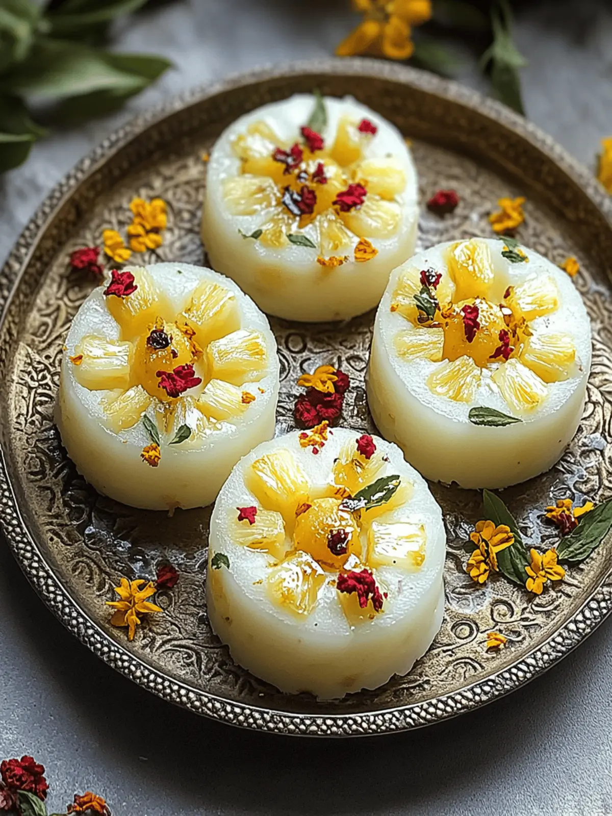 Creamy Pineapple Sandesh: A Must-Try Bengali Delight 4 Pineapple Sandesh