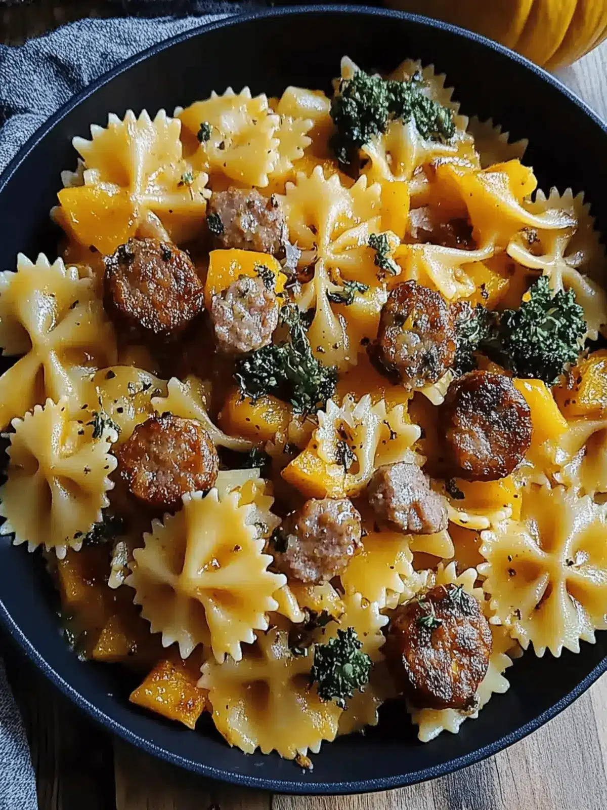 Autumn Sausage Pasta Squash: Cozy Comfort for Chilly Nights 5 Autumn Sausage Pasta Squash
