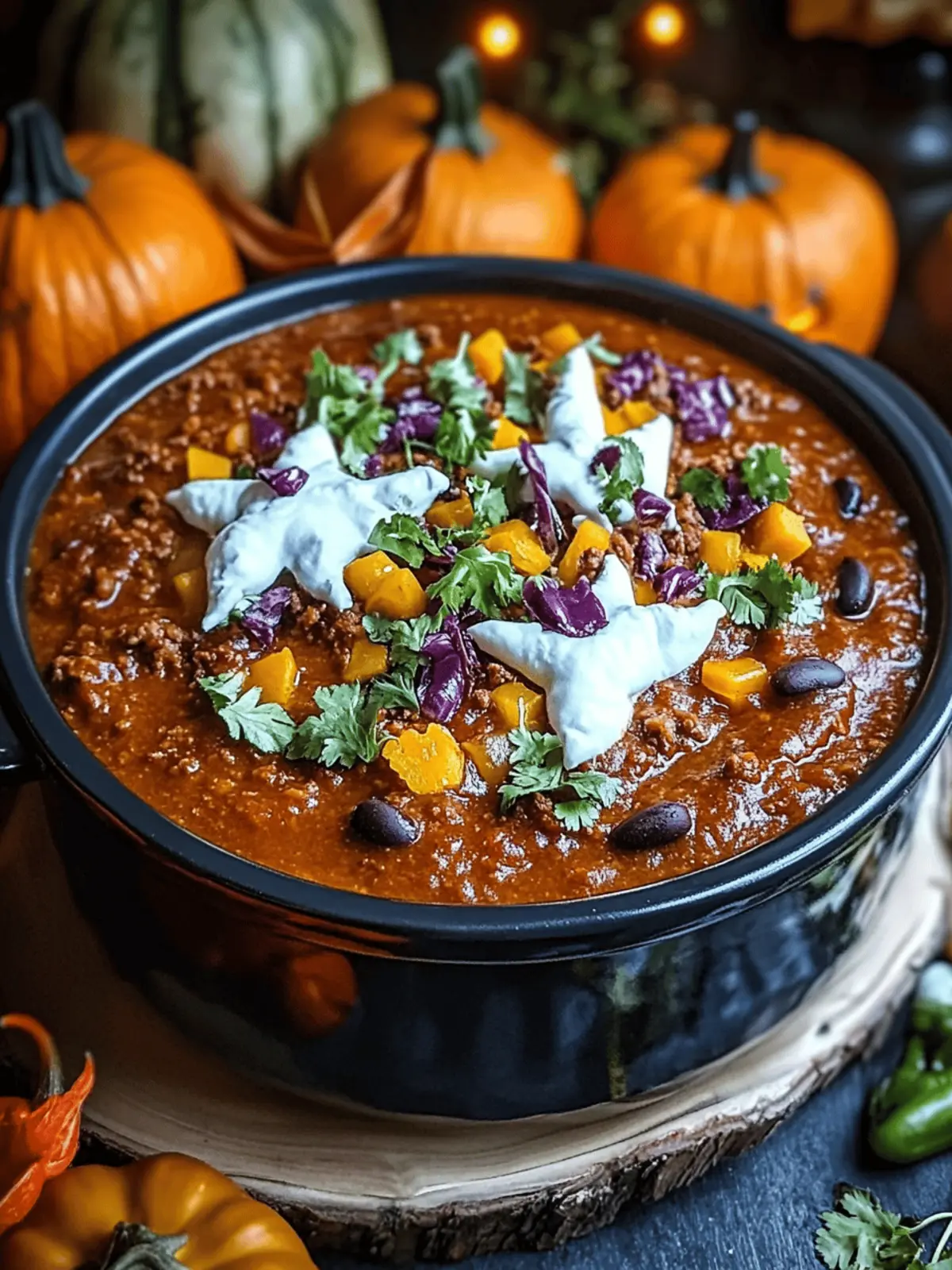Hearty Halloween Chili: Fun, Customizable Comfort Food 5 Halloween Chili