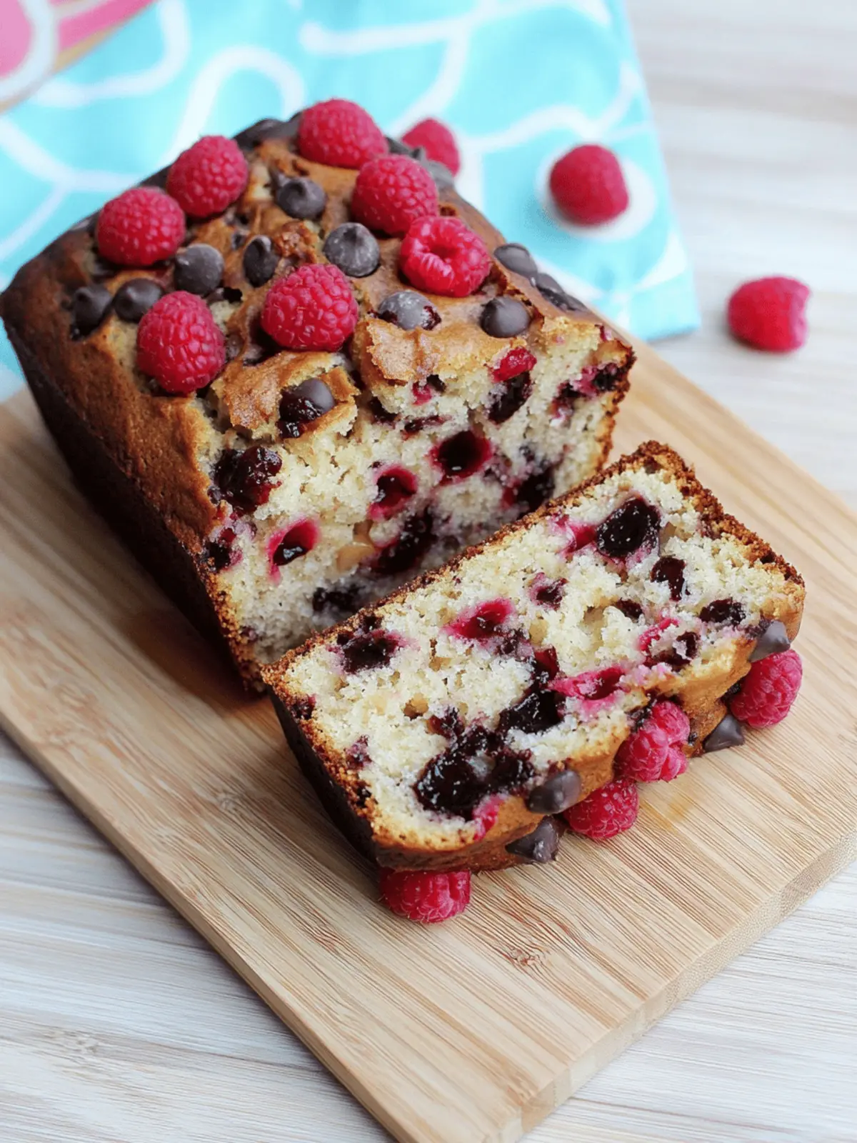 Decadent Raspberry Dark Chocolate Banana Bread You’ll Love 3 Raspberry Dark Chocolate Banana Bread