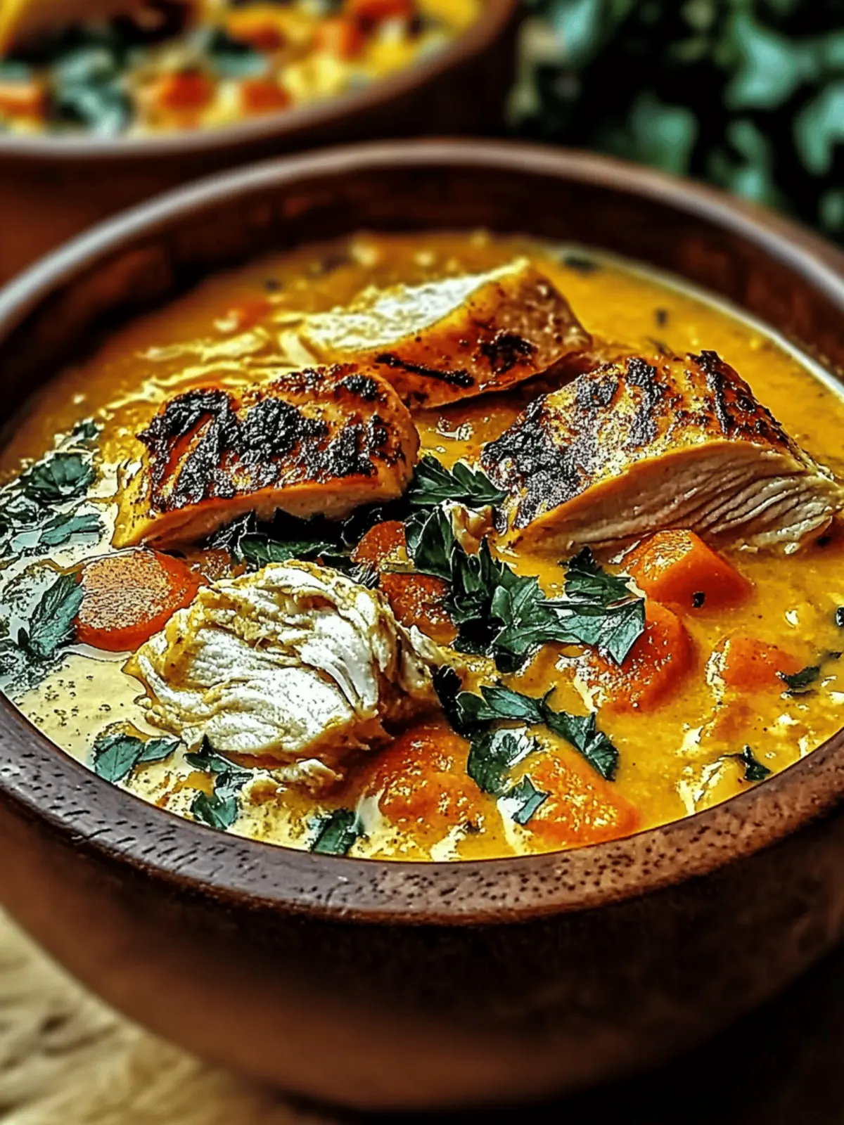 Comforting Creamy Pumpkin Chicken Soup for Cozy Nights 5 Creamy Pumpkin Chicken Soup