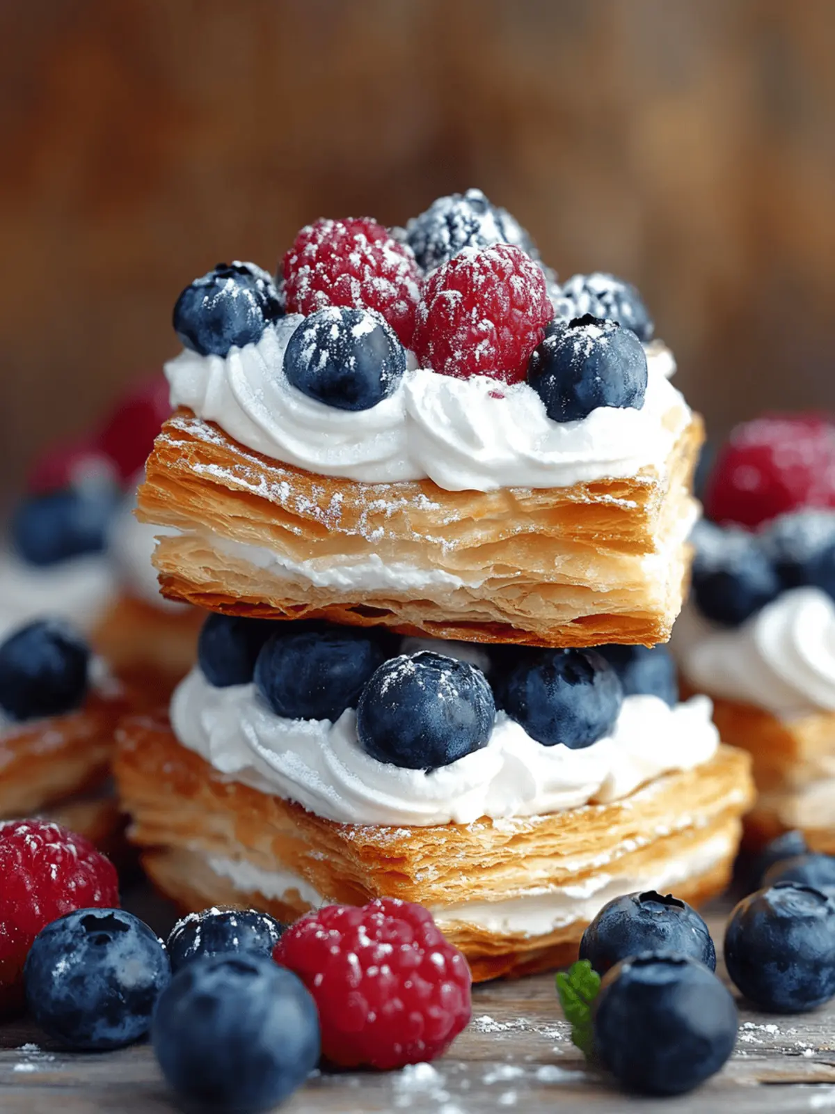 Irresistible Patriotic Red, White and Blue Pastries to Wow! 3 Patriotic Red, White and Blue Pastries