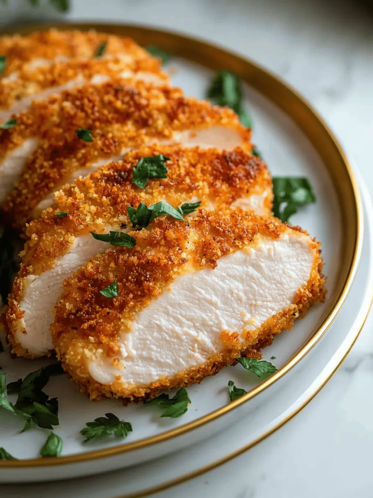 Crispy Panko Parmesan Crusted Chicken Breasts for Quick Delights 2 Crispy Panko Parmesan Crusted Chicken Breasts