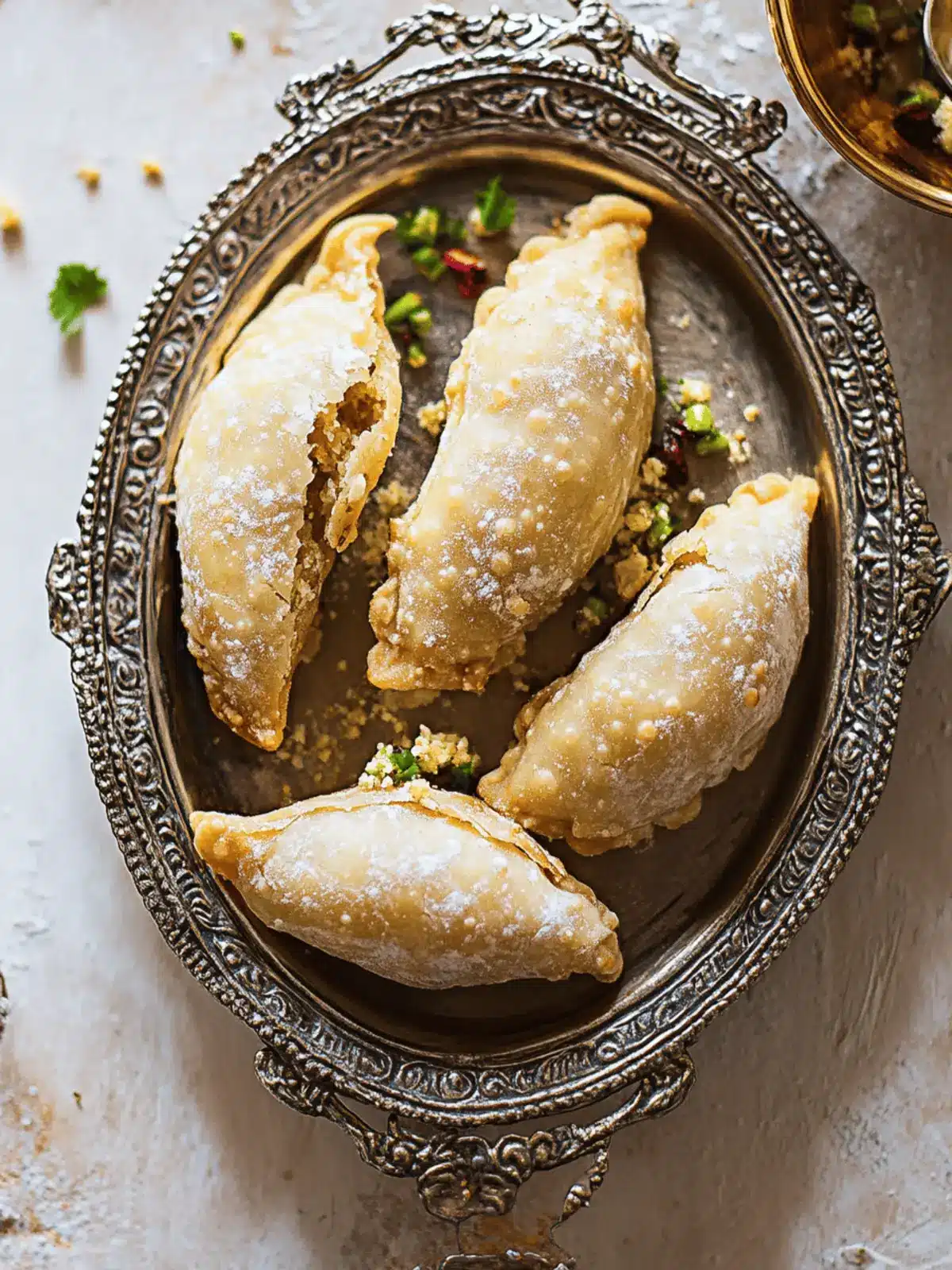 Delight in Mawa Gujiya: Festive Indian Sweet Made Easy 5 Mawa Gujiya