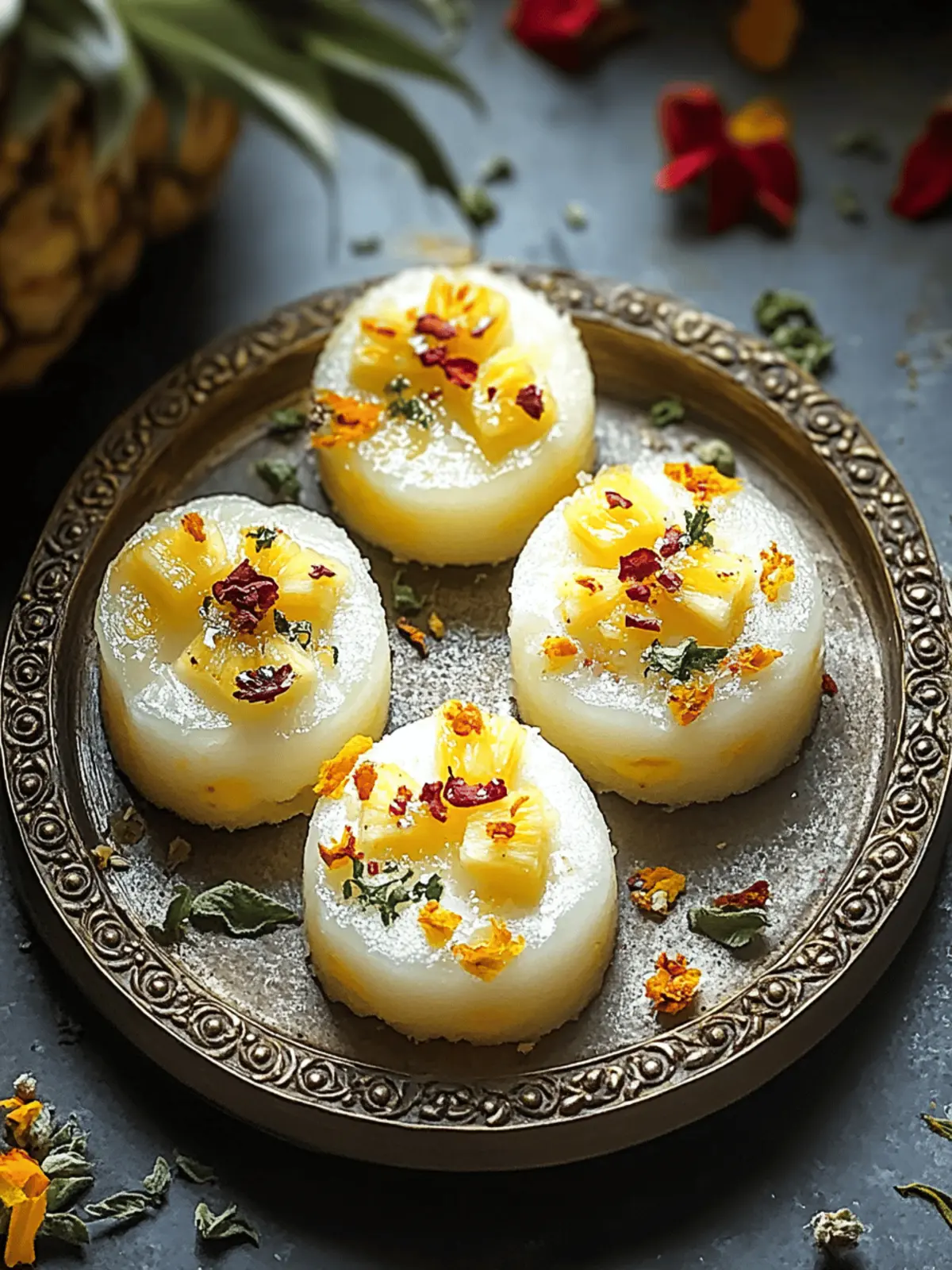 Creamy Pineapple Sandesh: A Must-Try Bengali Delight 3 Pineapple Sandesh