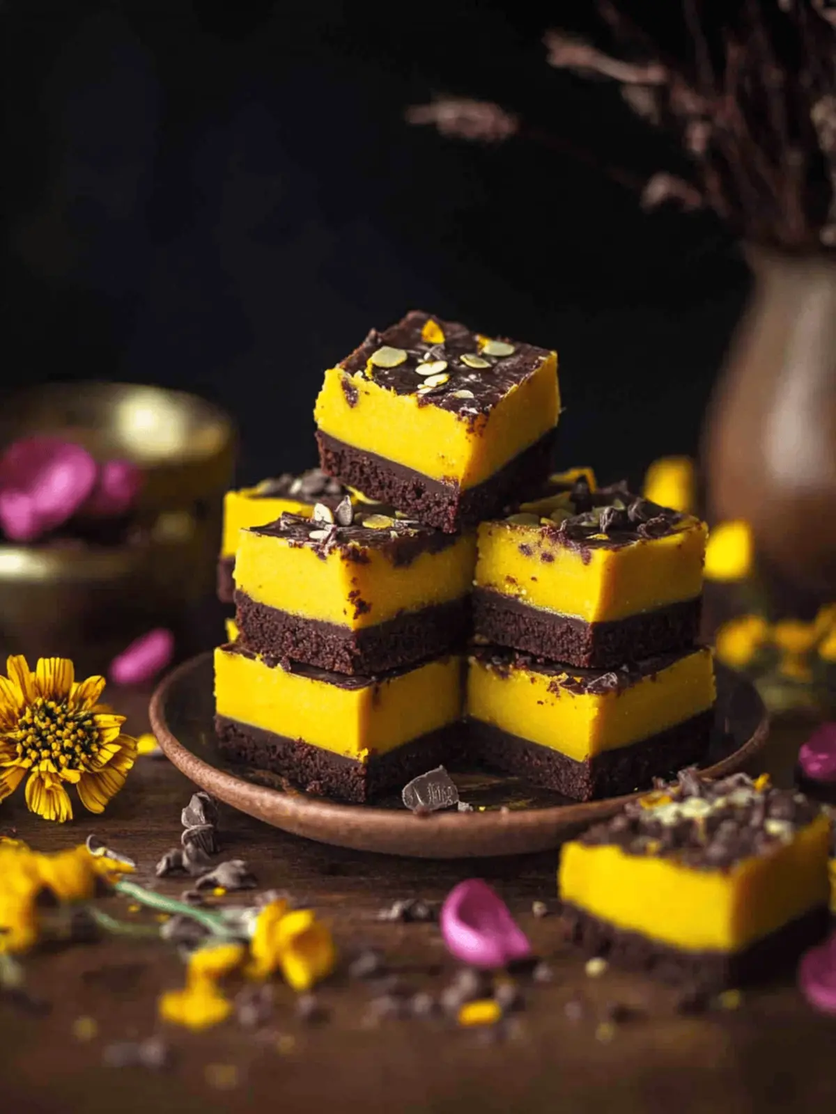 Indulge in Brownie Burfi Bites: A Blissful Eggless Treat 3 Brownie Burfi Bites