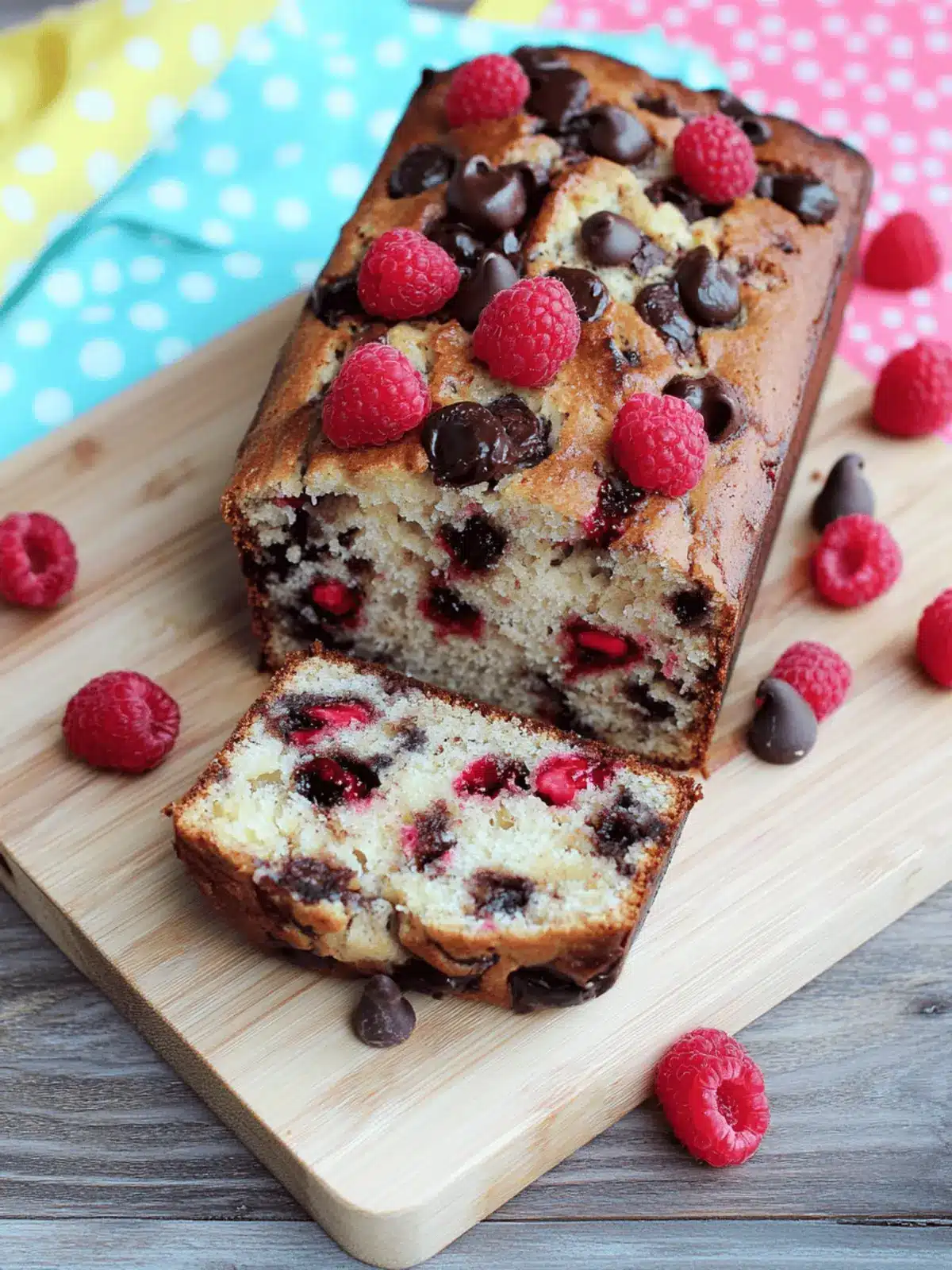 Decadent Raspberry Dark Chocolate Banana Bread You’ll Love 4 Raspberry Dark Chocolate Banana Bread