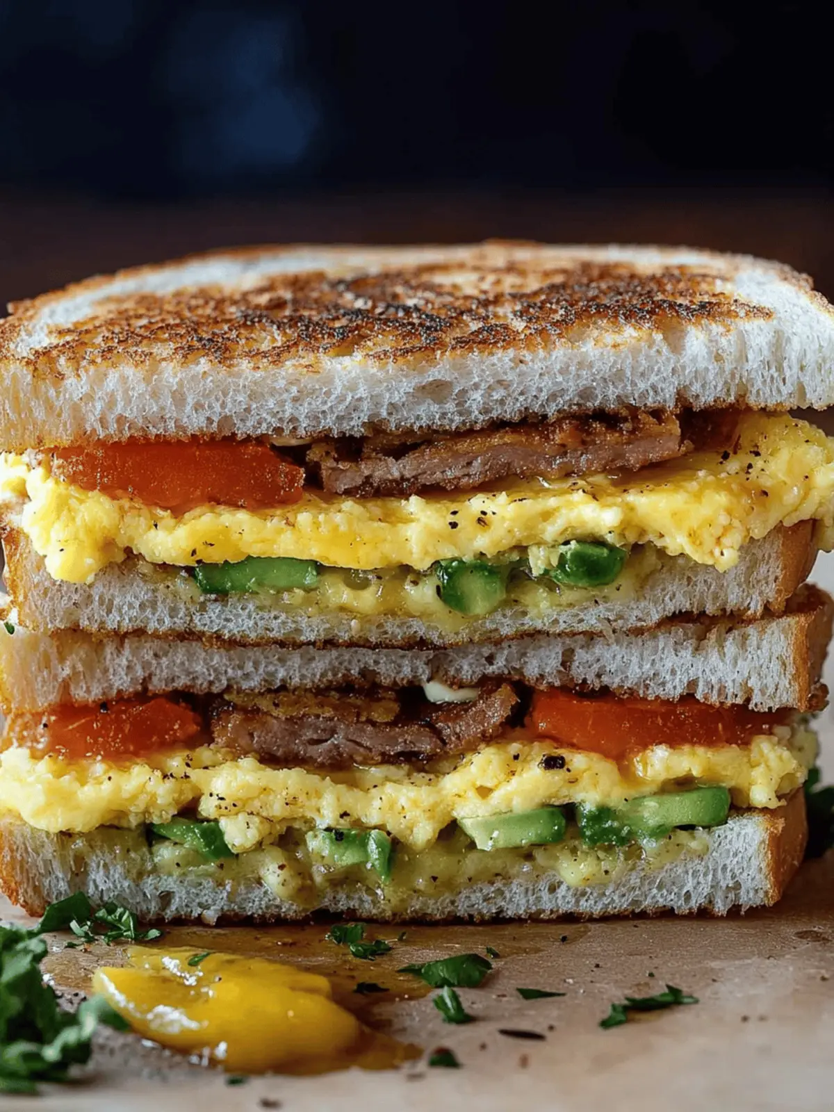 Ultimate Breakfast Club Sandwich to Kickstart Your Day 5 Breakfast Club Sandwich