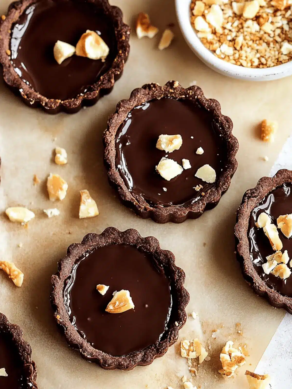 Decadent Mini Chocolate Tarts That Melt in Your Mouth 2 Mini Chocolate Tarts