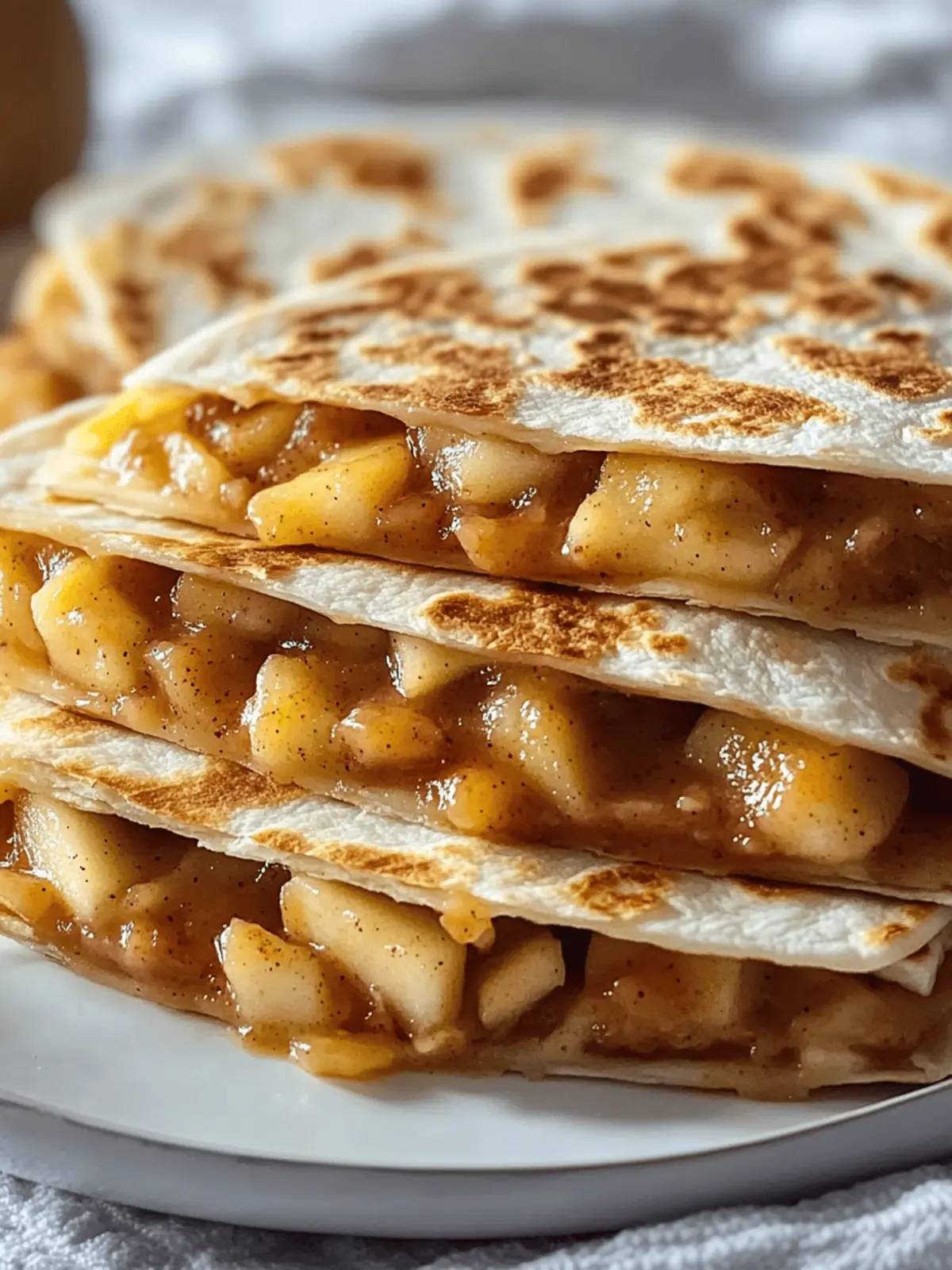 Delicious Apple Cinnamon Breakfast Quesadillas to Wow Mornings 2 Apple Cinnamon Breakfast Quesadillas