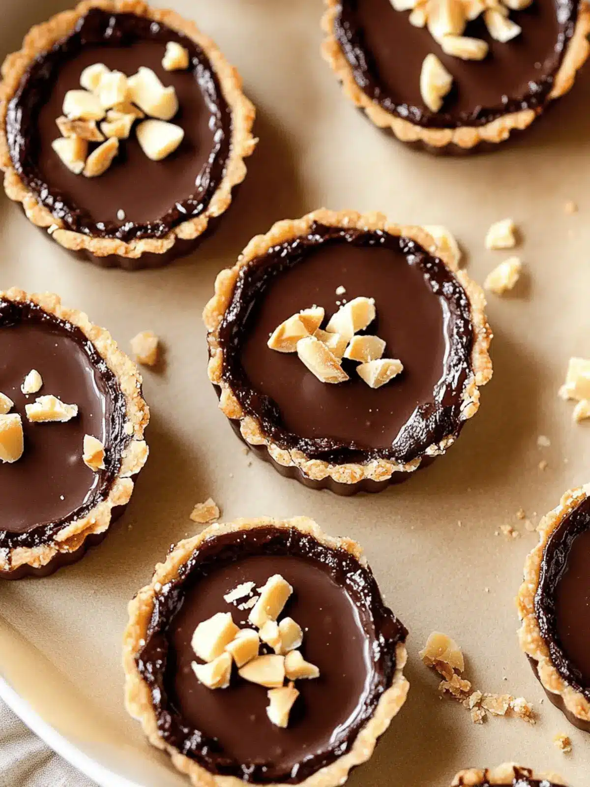 Decadent Mini Chocolate Tarts That Melt in Your Mouth 3 Mini Chocolate Tarts