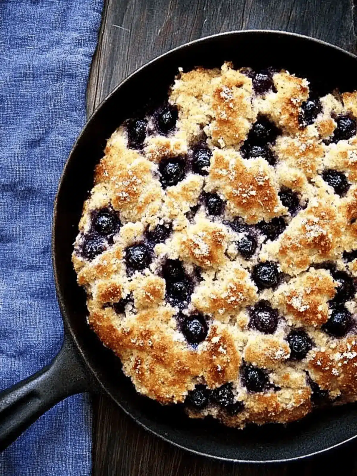 Delicious Wild Blueberry Bannock: A Comforting Treat at Home 4 Wild Blueberry Bannock