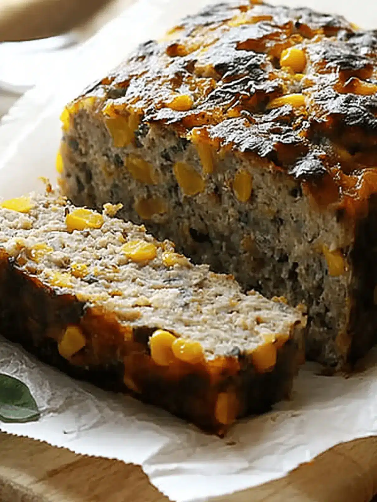 Savory Cornmeal Meatloaf – A Comfort Food Delight 2 Cornmeal Meatloaf
