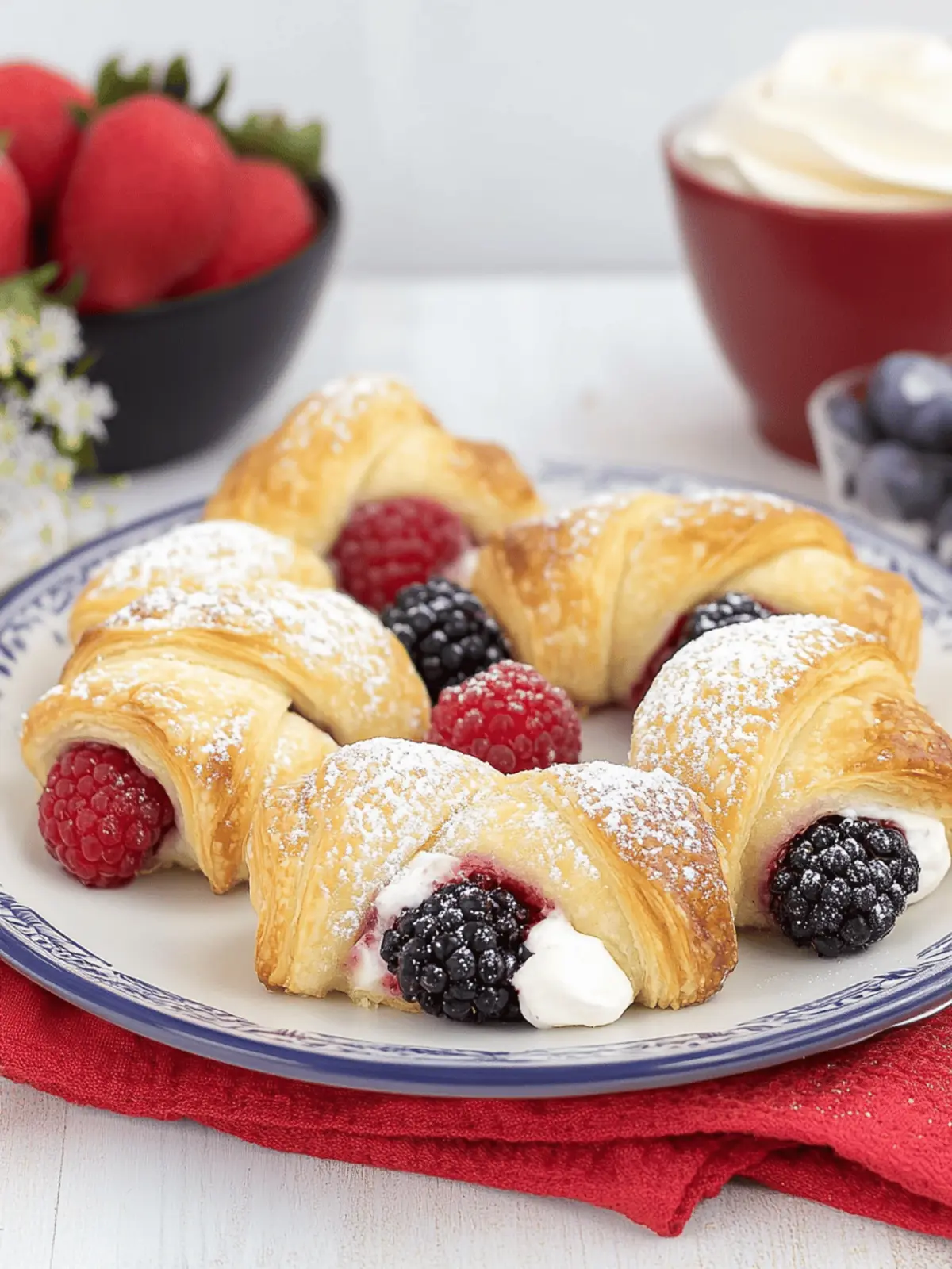 Irresistible Stuffed Cream Cheese Crescent Rolls With Berries 5 Stuffed Cream Cheese Crescent Rolls With Berries