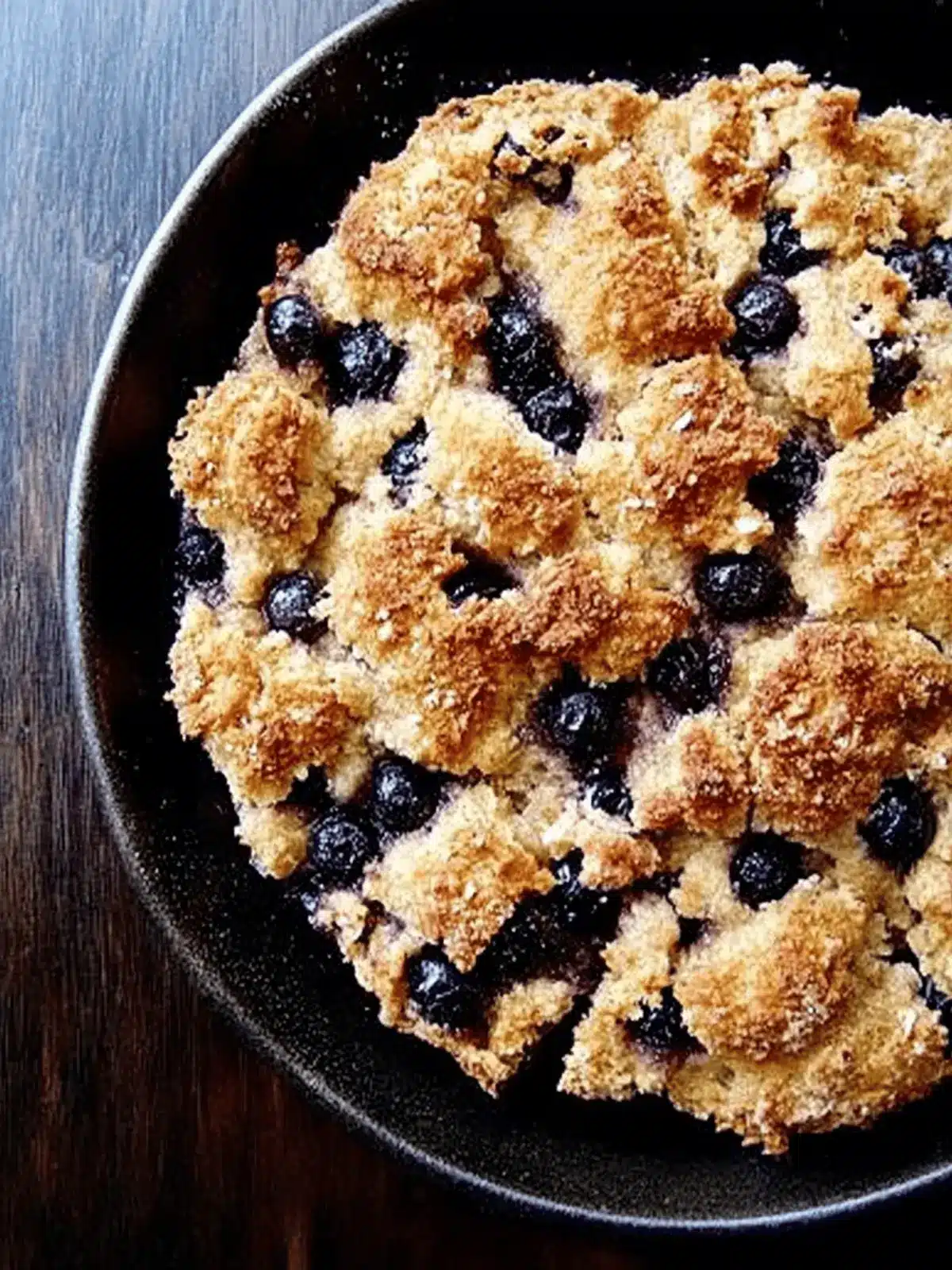 Delicious Wild Blueberry Bannock: A Comforting Treat at Home 5 Wild Blueberry Bannock