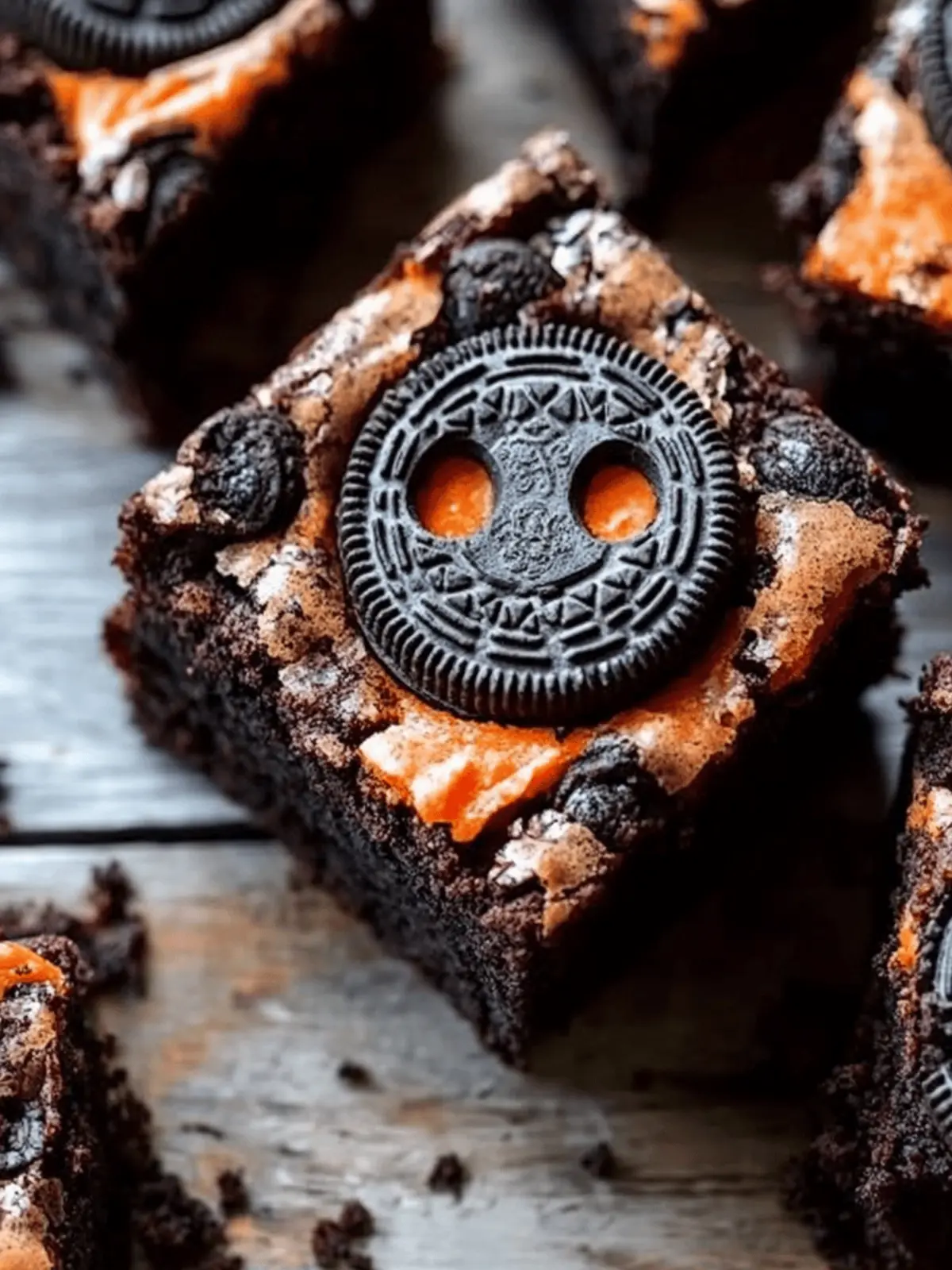 Decadent Halloween Oreo Cookie Boo Brownies to Impress Guests 5 Halloween Oreo Cookie Boo Brownies