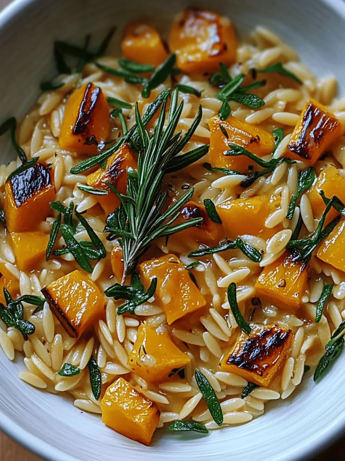 Creamy Orzo Roasted Butternut Squash for Cozy Nights 5 Orzo Roasted Butternut Squash
