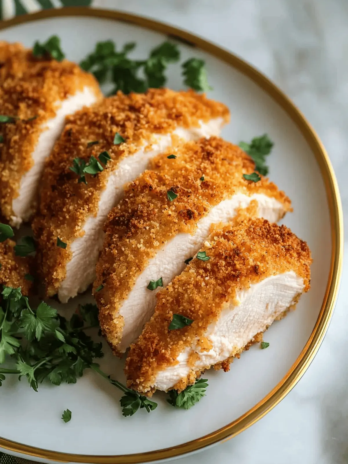 Crispy Panko Parmesan Crusted Chicken Breasts for Quick Delights 4 Crispy Panko Parmesan Crusted Chicken Breasts