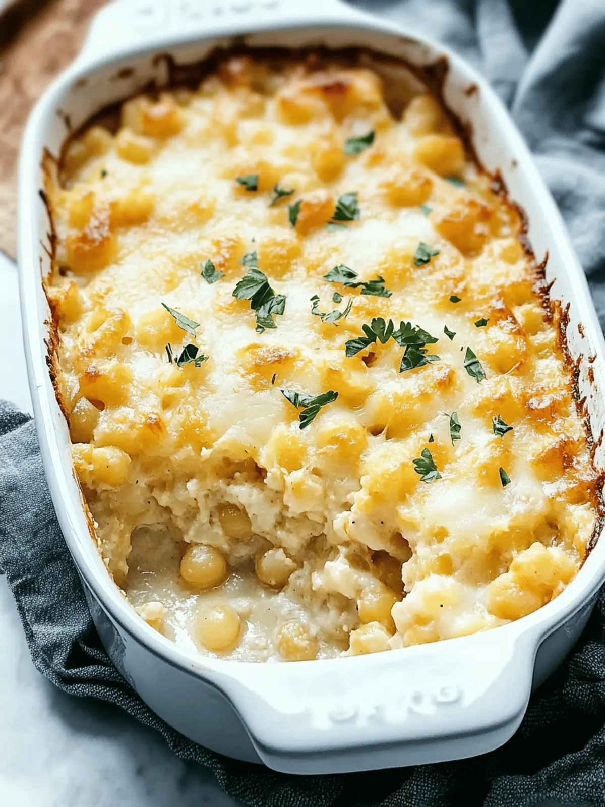Cheesy Hominy Casserole: So Creamy, You'll Crave More 4 Cheesy Hominy Casserole