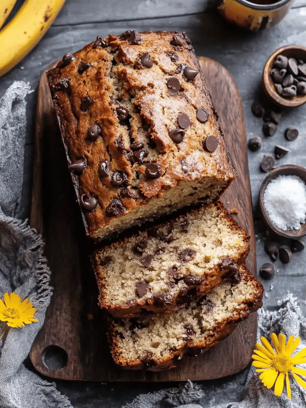 Miso Chocolate Chip Banana Bread for Irresistible Comfort 3 Miso Chocolate Chip Banana Bread