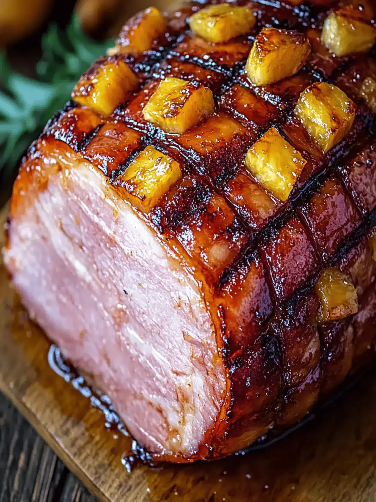 Brown Sugar Pineapple Ham Bake: A Festive Family Favorite 3 Brown Sugar Pineapple Ham Bake