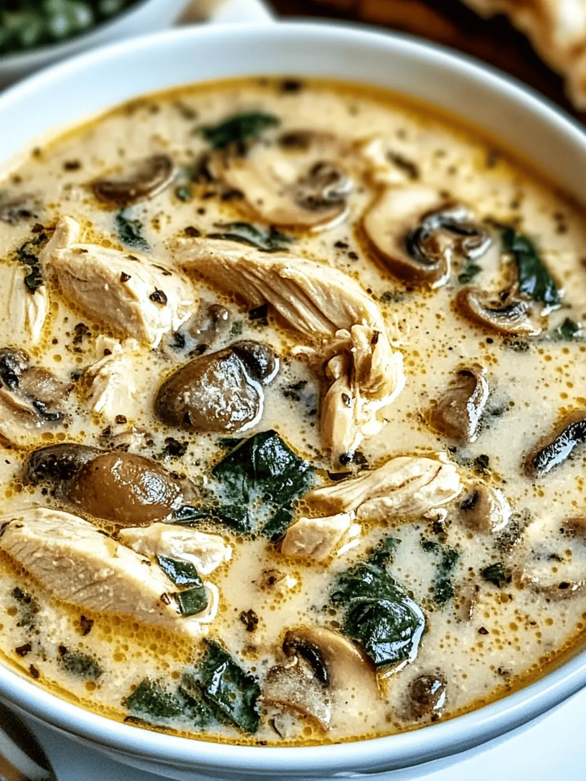 Creamy Rotisserie Chicken Mushroom Soup for Cozy Nights 3 Rotisserie Chicken Mushroom Soup