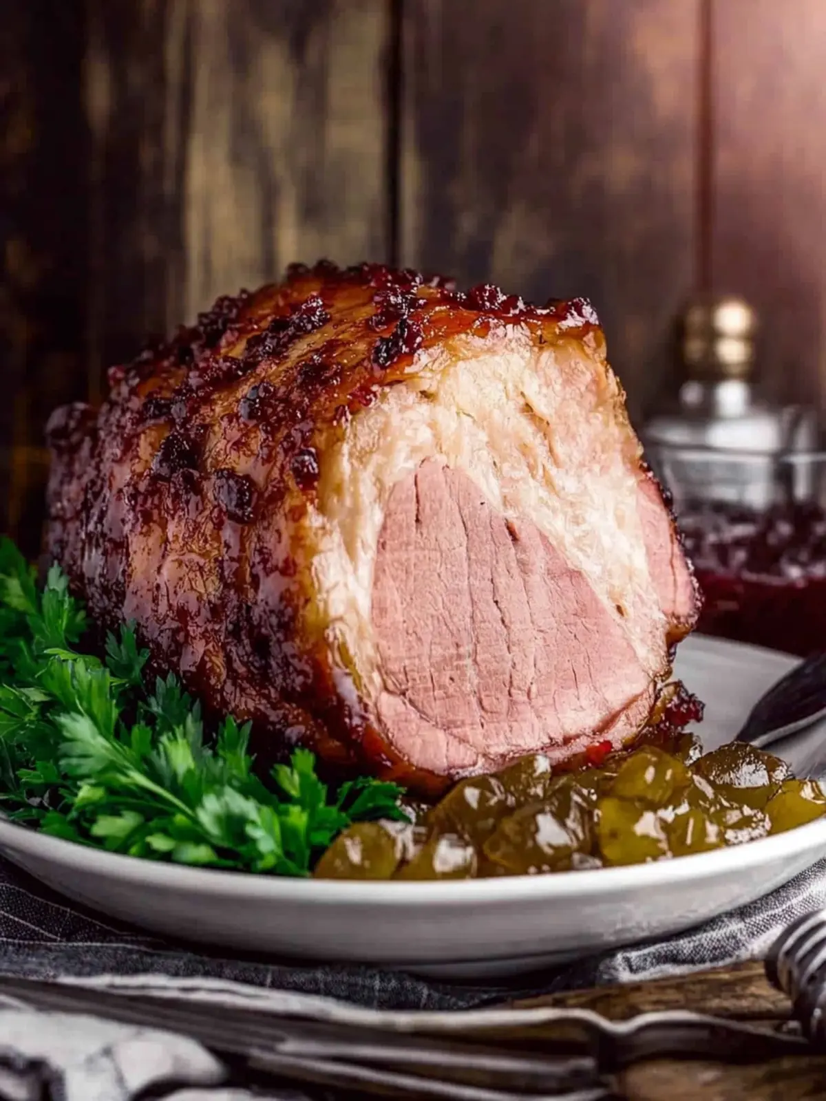 Irresistible Cranberry Glazed Christmas Ham for Festive Feasts 5 Cranberry Glazed Christmas Ham