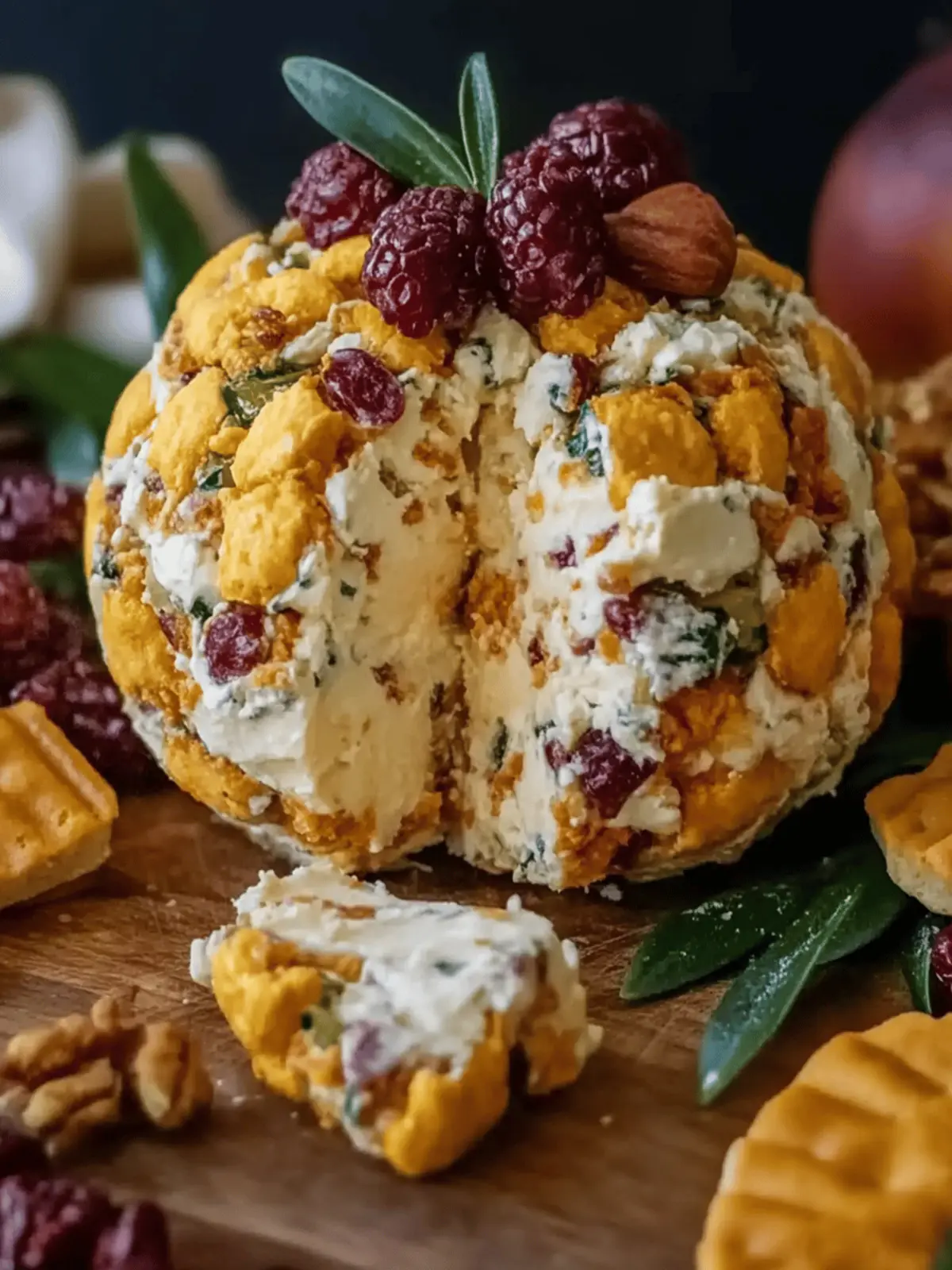 Thanksgiving Cheese Ball: Creamy Delight Everyone Will Love 4 Thanksgiving Cheese Ball