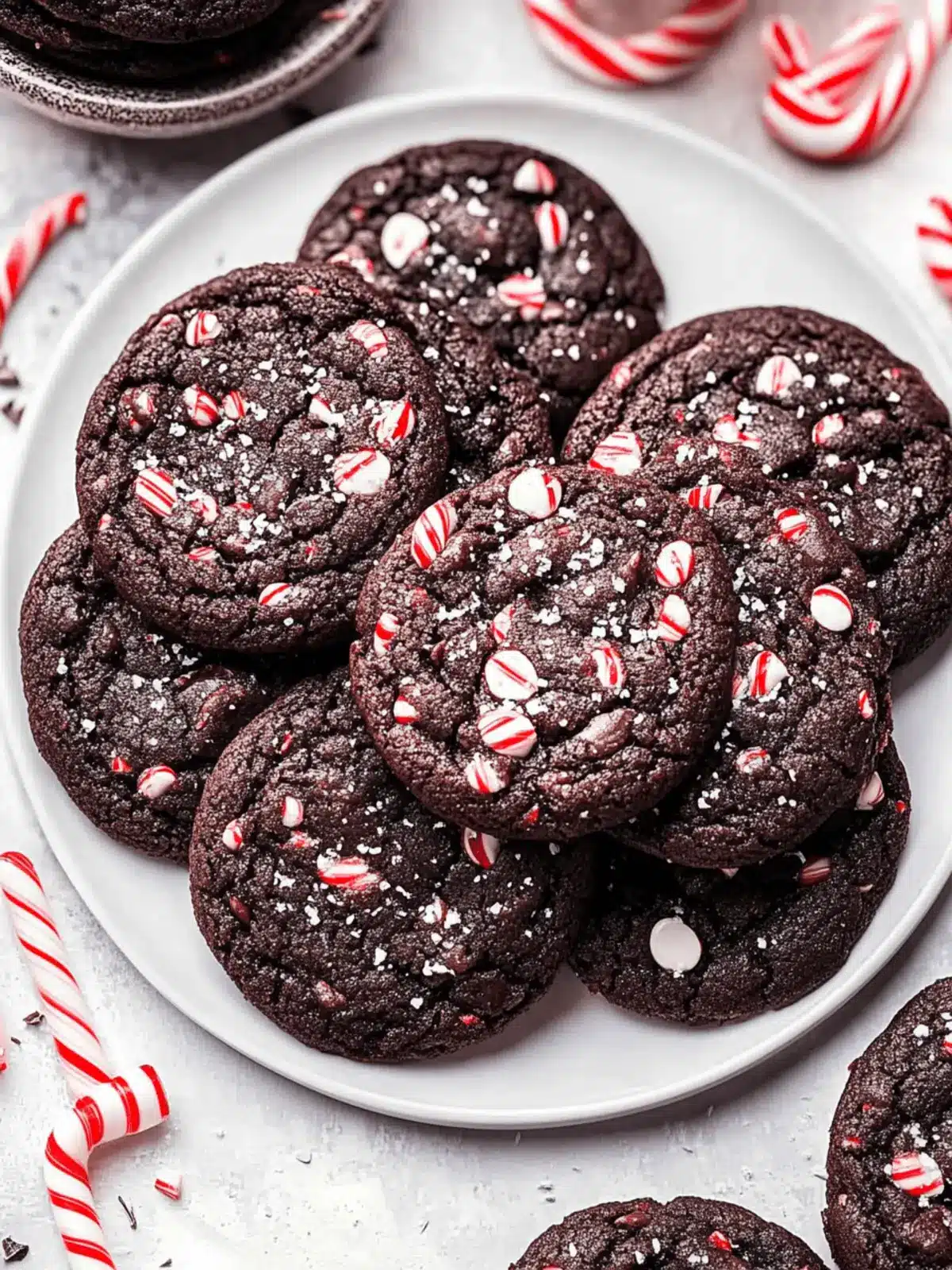 Double Chocolate Peppermint Cookies: Chewy Holiday Bliss 5 Double Chocolate Peppermint Cookies