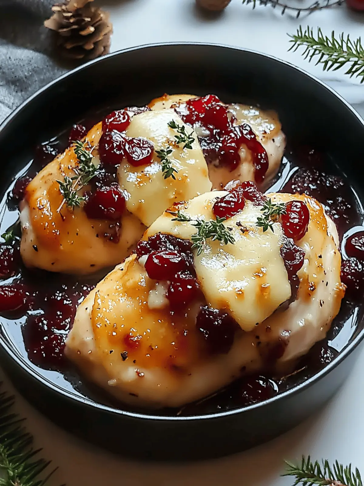 Cranberry Brie Stuffed Chicken for a Cozy Dinner Delight 5 Cranberry Brie Stuffed Chicken