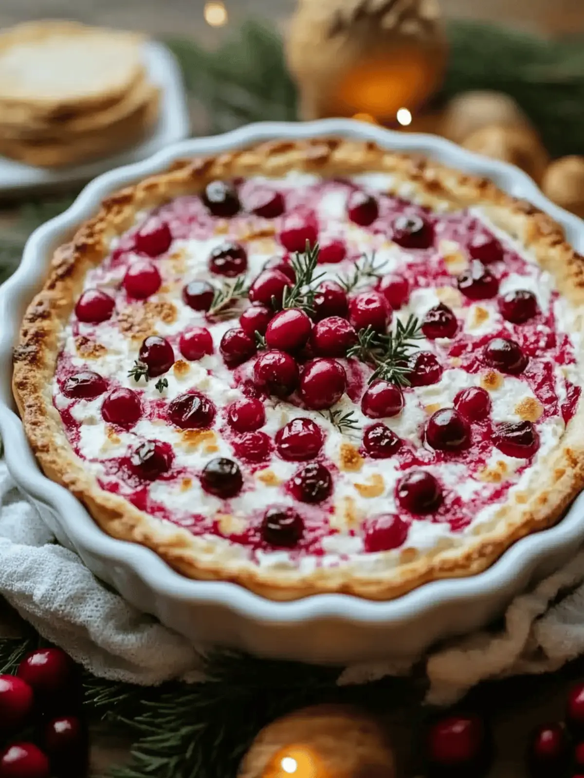 Baked Cranberry Cream Cheese Dip: A Dreamy Holiday Treat 5 Baked Cranberry Cream Cheese Dip