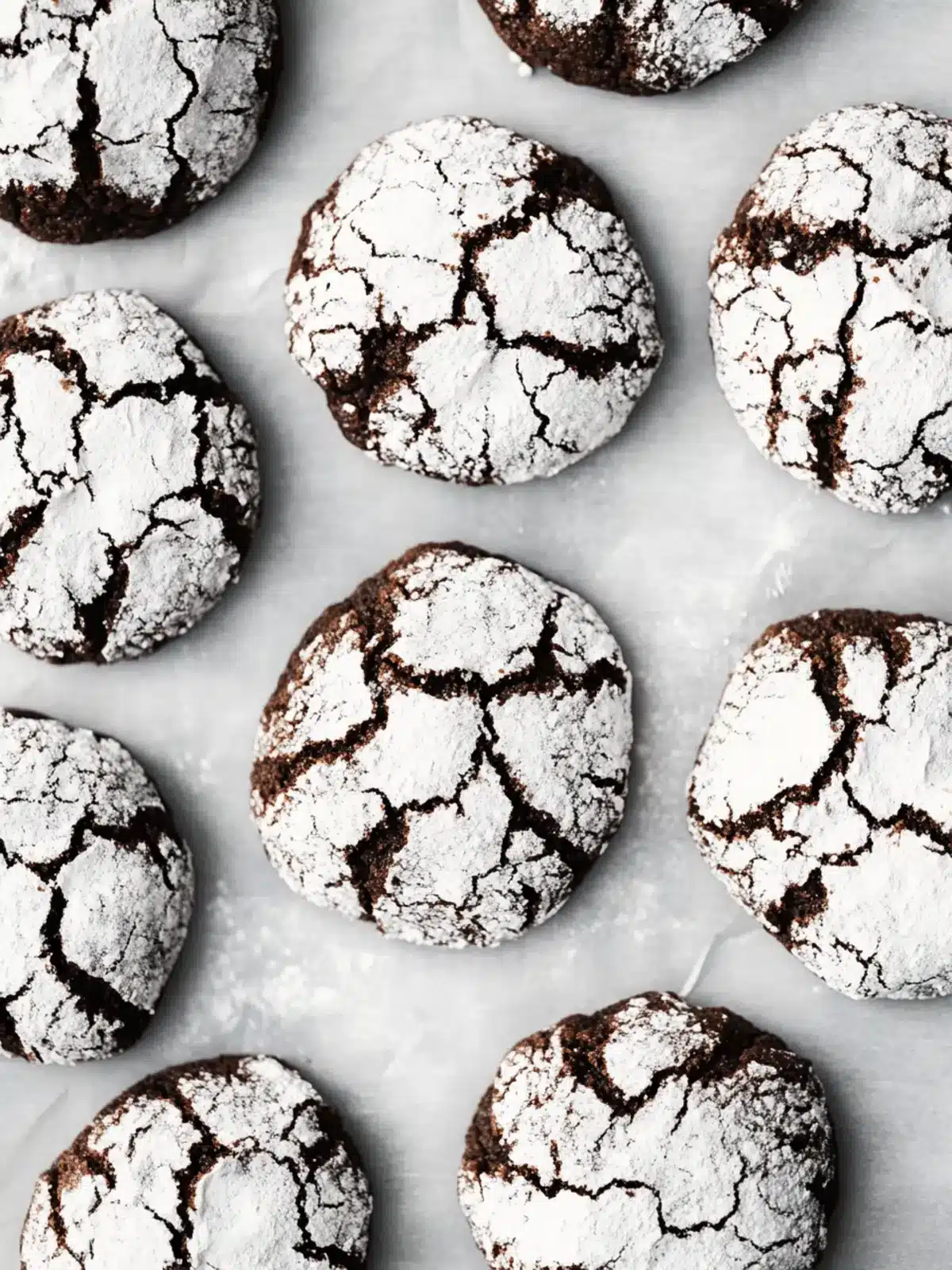 Decadent Chocolate Crinkle Cookies You'll Love Baking at Home 2 Chocolate Crinkle Cookies