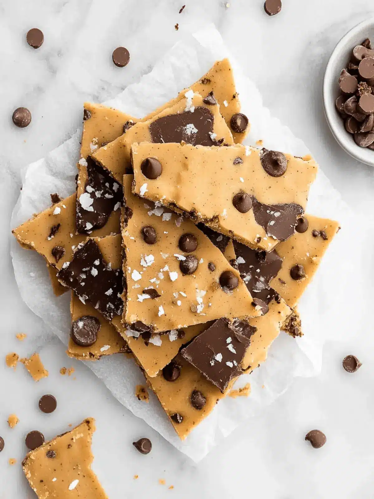 Delicious Healthy Cookie Dough Bark for Guilt-Free Snacking 2 Healthy Cookie Dough Bark