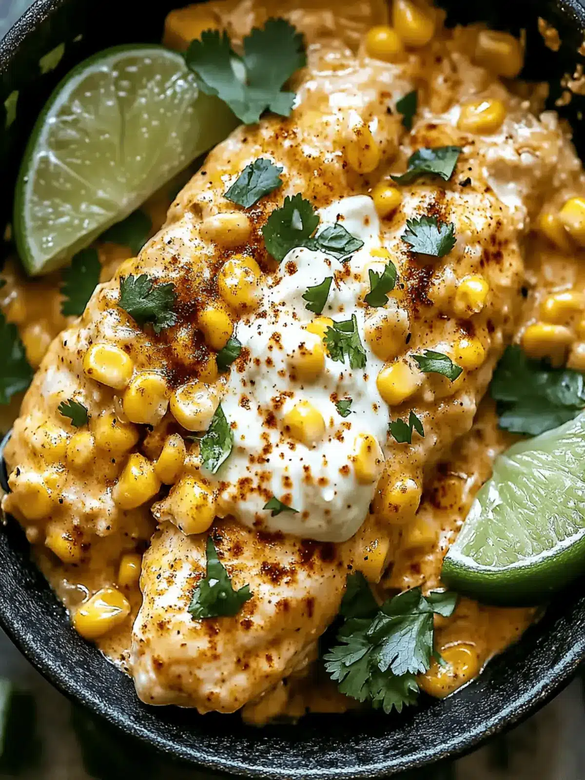 Slow Cooker Street Corn Chicken: Creamy Breeze of Flavor 5 Slow Cooker Street Corn Chicken