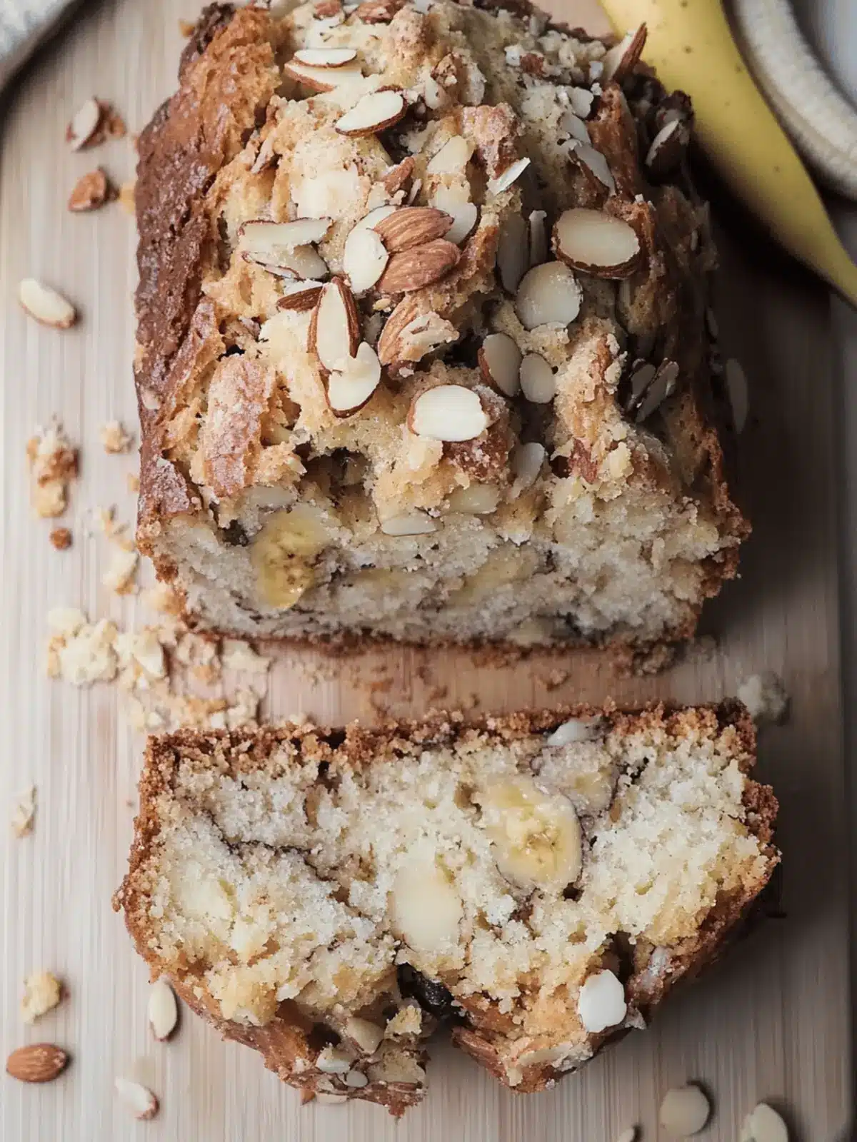 Almond Croissant Banana Bread: A Decadent Twist for Breakfast 4 Almond Croissant Banana Bread