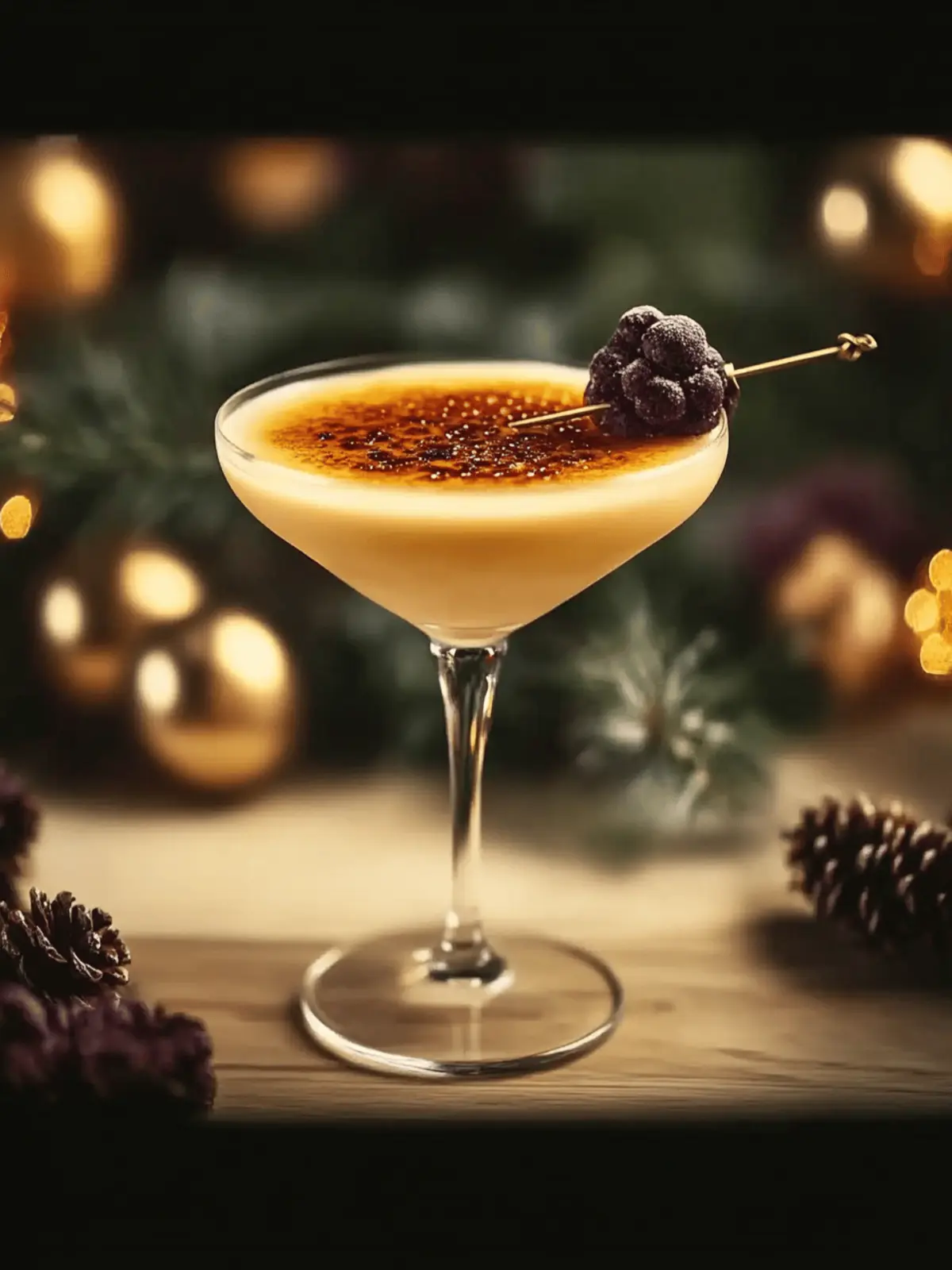 Decadent Crème Brûlée Martini: Sip on Luxury Tonight 4 Crème Brûlée Martini