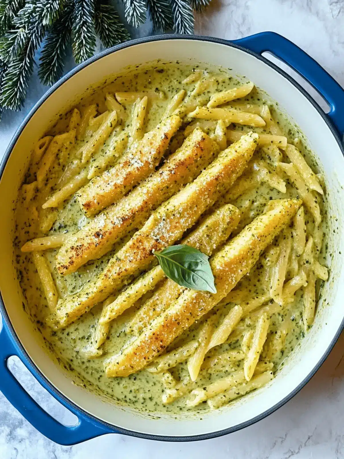 Creamy Pesto Sauce Pasta: A One-Pot Comfort Food Delight 5 Creamy Pesto Sauce Pasta