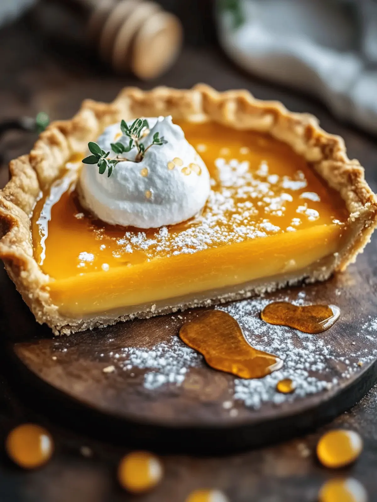 Indulge in Salted Whiskey Honey Pie for Ultimate Comfort 3 Salted Whiskey Honey Pie