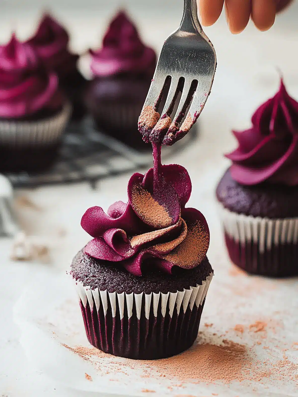 Decadent Chocolate Beetroot Cupcakes for Guilt-Free Indulgence 3 Chocolate Beetroot Cupcakes
