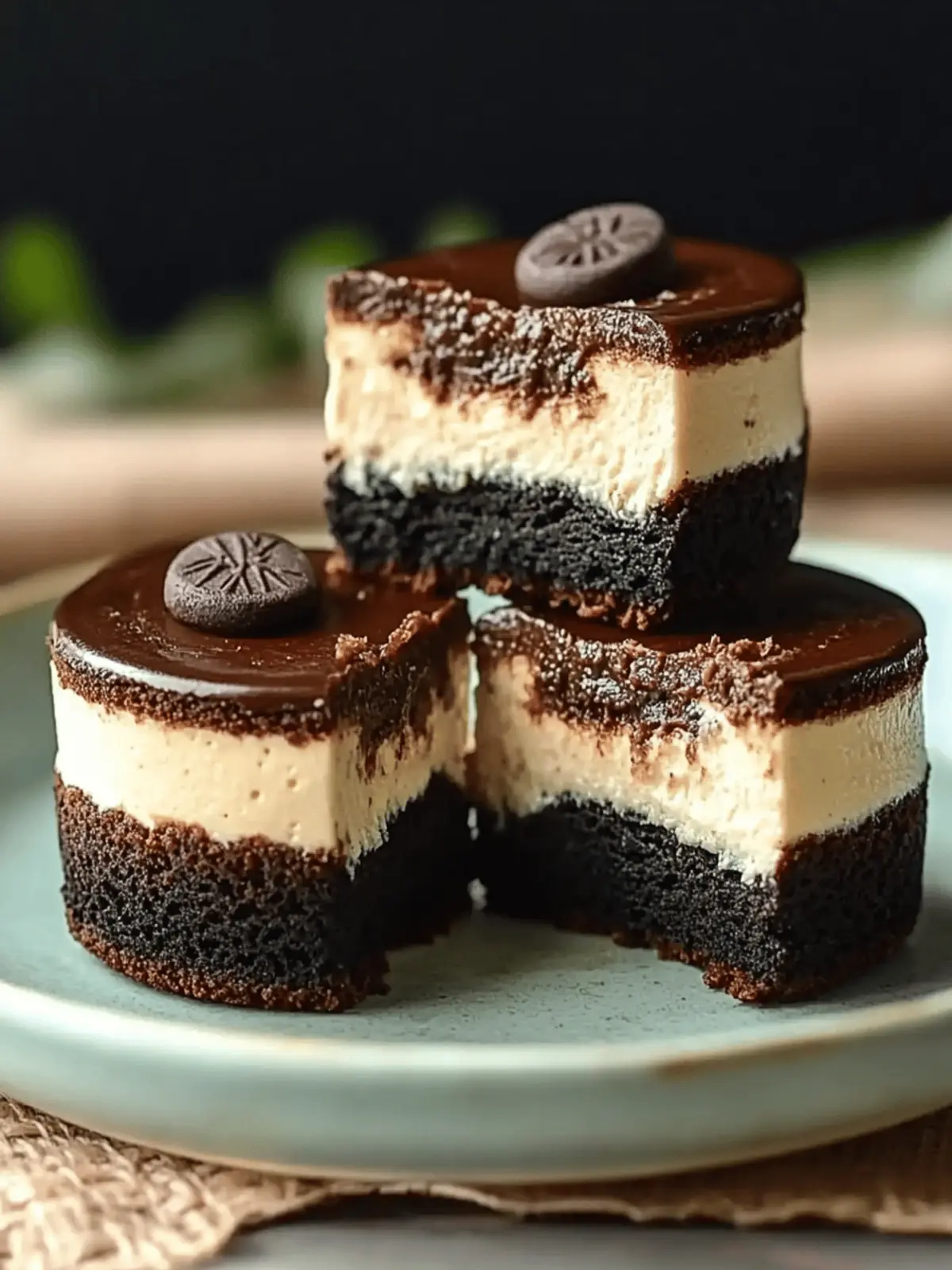 Brownie Bottom Mini Cheesecakes: Your New Favorite Indulgence 2 Brownie Bottom Mini Cheesecakes