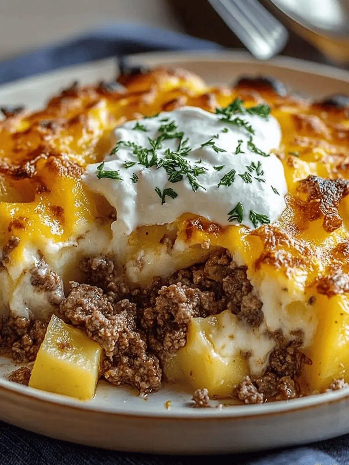 Ground Beef and Potatoes Casserole for Ultimate Comfort Food 2 Ground Beef and Potatoes Casserole