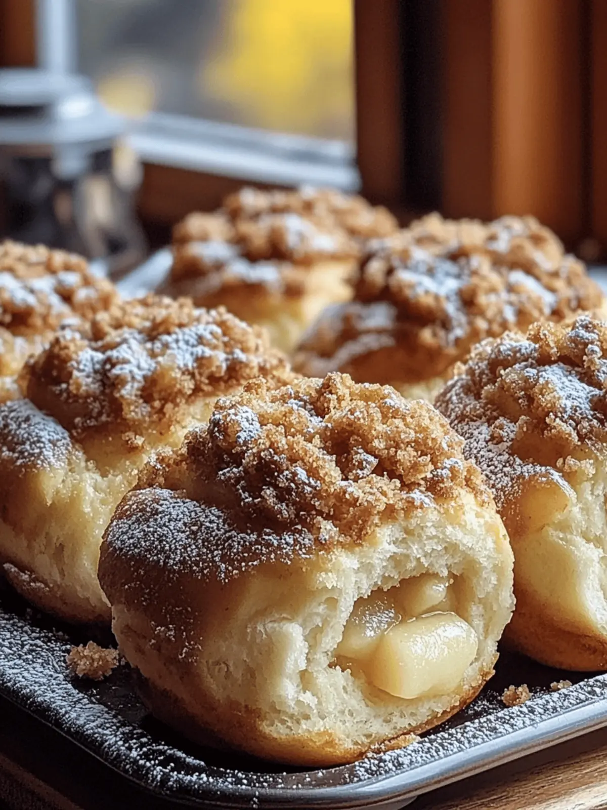 Deliciously Irresistible Apple Cheesecake Crumble Buns Recipe 5 Apple Cheesecake Crumble Buns