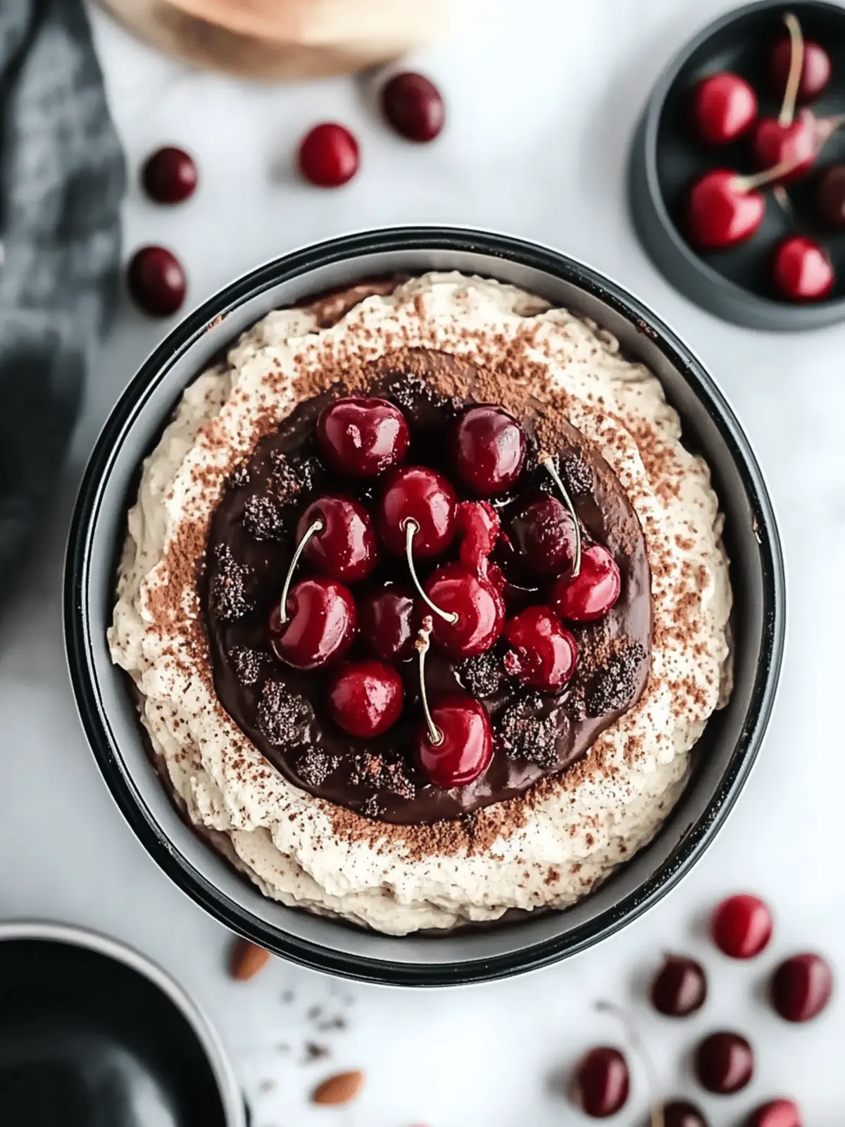 Indulge in Cherry Amaretto Tiramisu for a Dreamy Dessert! 3 Cherry Amaretto Tiramisu