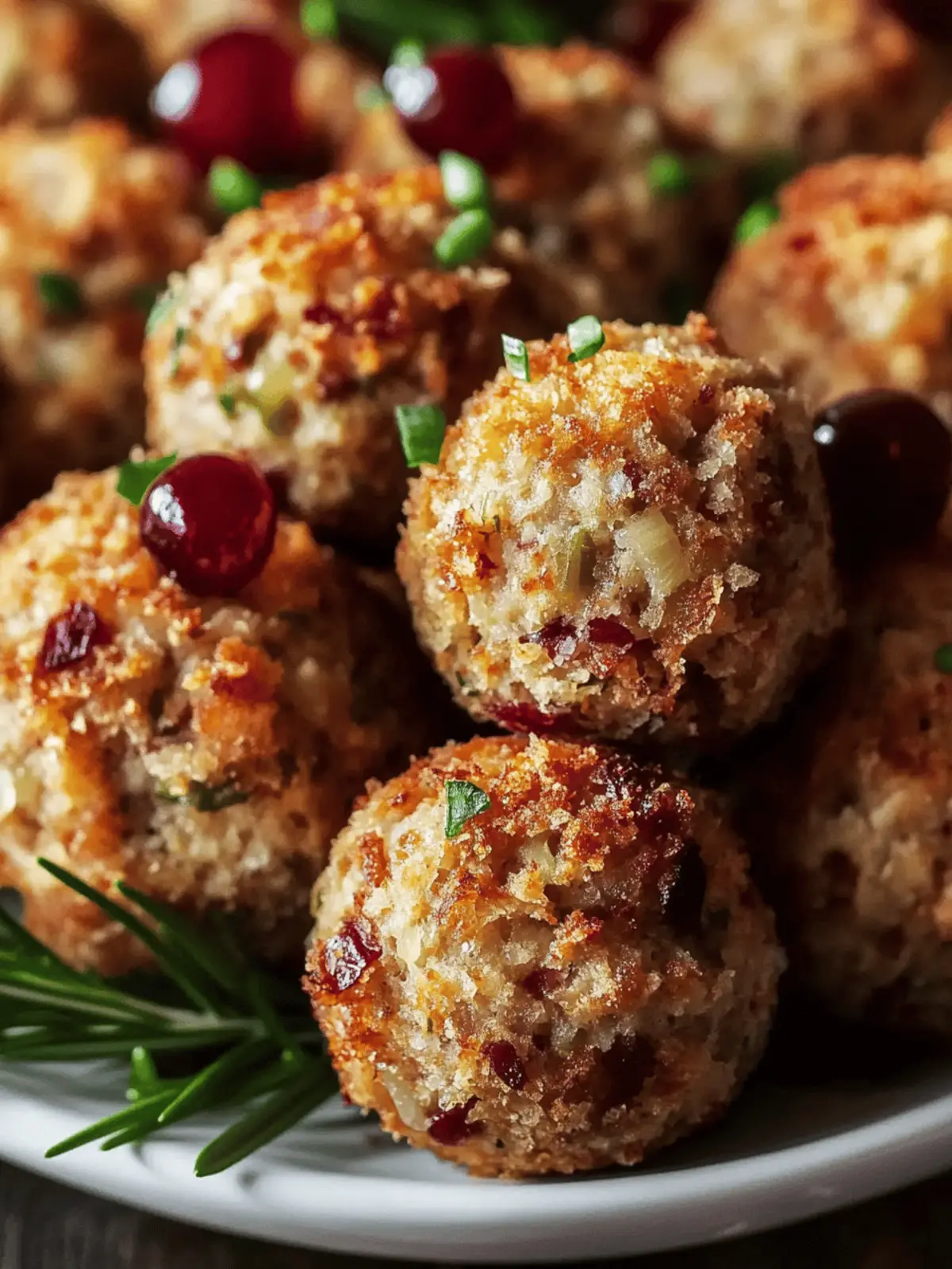 Thanksgiving Stuffing Balls: Flavorful Bites Everyone Will Love 2 Thanksgiving Stuffing Balls