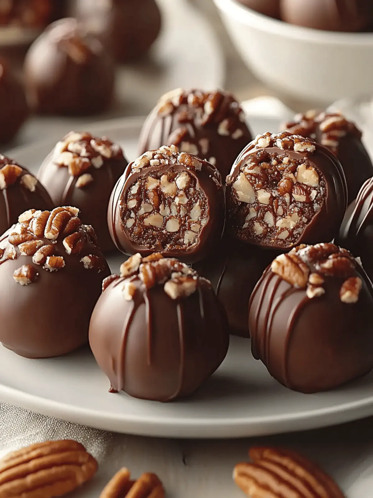 Irresistible Pecan Pie Balls You Can Make No-Bake Today 4 Pecan Pie Balls