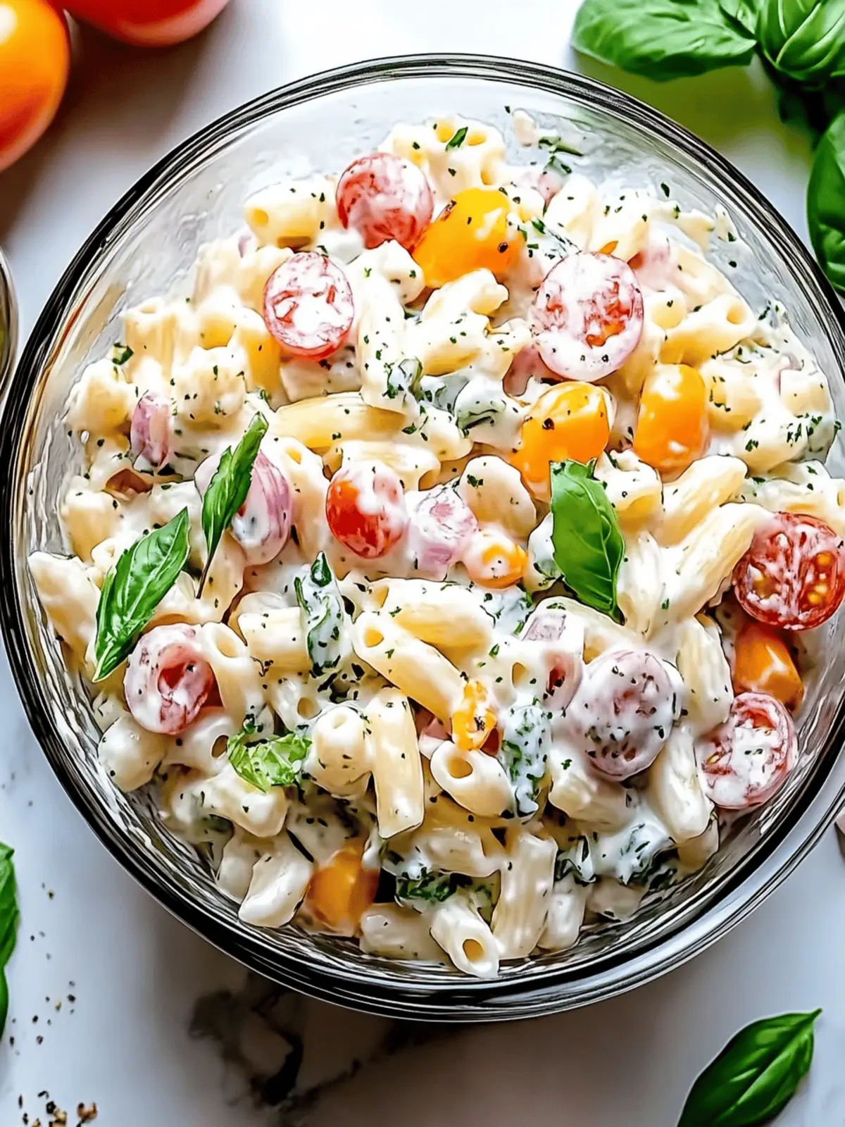 Refreshing Creamy Ditalini Pasta Salad for Summer Gatherings 3 Creamy Ditalini Pasta Salad