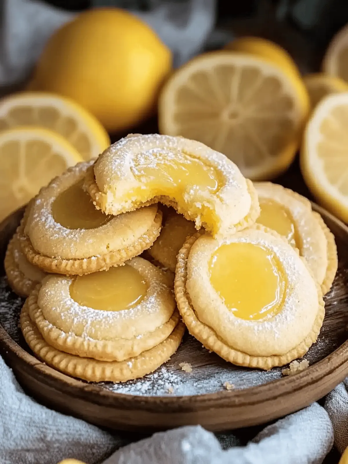 Lemon Curd Cookies: Soft, Buttery Delights to Brighten Your Day 3 Lemon Curd Cookies
