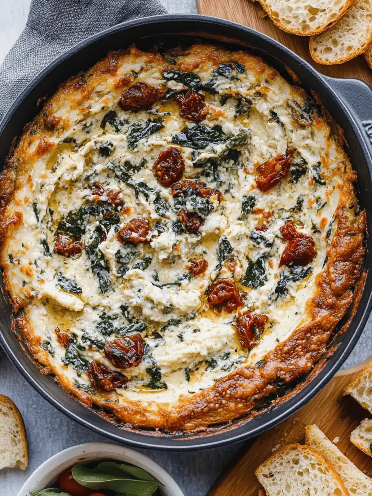 Irresistibly Creamy Tuscan Dip Perfect for Your Next Gathering 2 Creamy Tuscan Dip